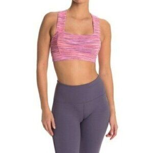 Free People Roll Out Sports Bra Pink Combo Women's Size XS New with Tags
